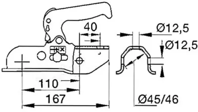 Cupla AL-BE EM 220 R-A 2200 kg - imagine 2