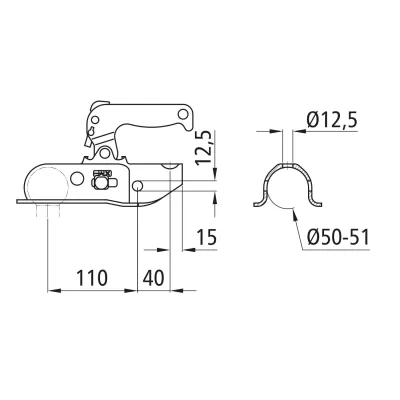 Cupla AL-BE EM 220 R-B, 2200 kg - imagine 2