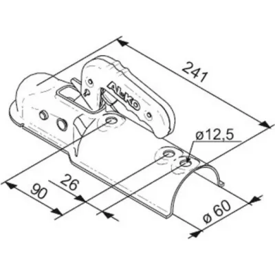 Cupla AL-KO AK 7-B, până la 750 kg - imagine 2