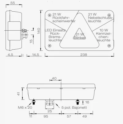 Lampă ASPÖCK Multipoint V LED stanga - imagine 2