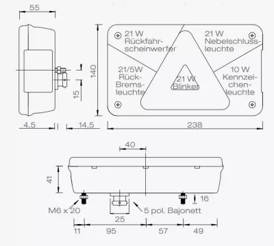 Lampa ASPÖCK Multipoint V stanga - imagine 2