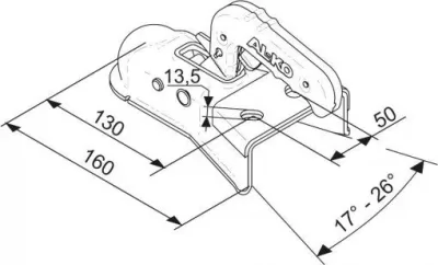 Cupla AL-KO AK 750-A, 750 kg - imagine 2