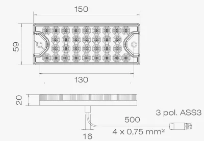 Lampa ASPÖCK Miniled II - imagine 3