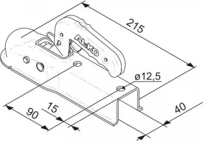 Cupla AL-KO AK 7-I, 750 kg - imagine 3