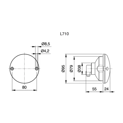 Lampa Jokon BL 710 - imagine 2