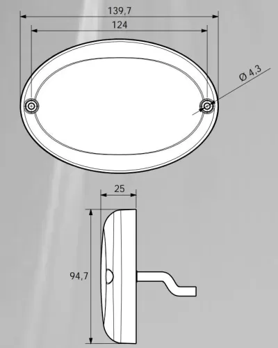 Lampa Proplast Pro-Oval LED - imagine 2