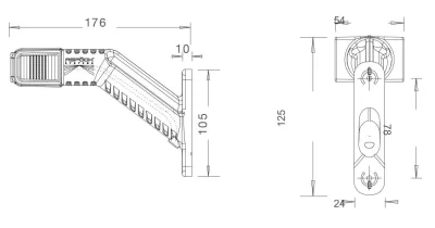 Lampa marcare ASPÖCK Superpoint IV LED, stanga - imagine 3