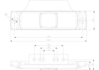 Lampa Fristom FT-017 LED - imagine 3