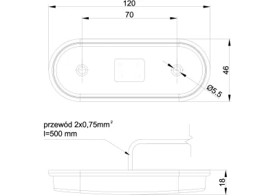 Lampa Fristom FT-020 - imagine 3